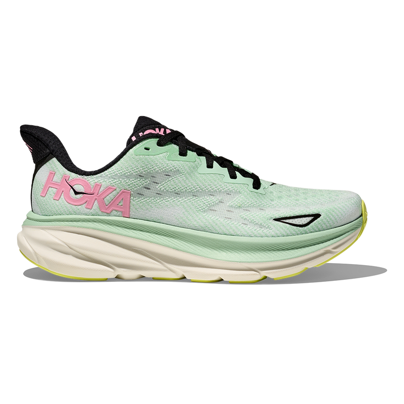 Hoka Clifton 9 - Mint Fluorite - Snow Melt