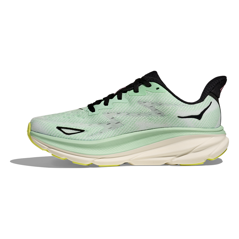 Hoka Clifton 9 - Mint Fluorite - Snow Melt