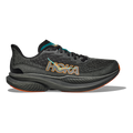 Hoka Mach 6 - Black - Electric Tangerine