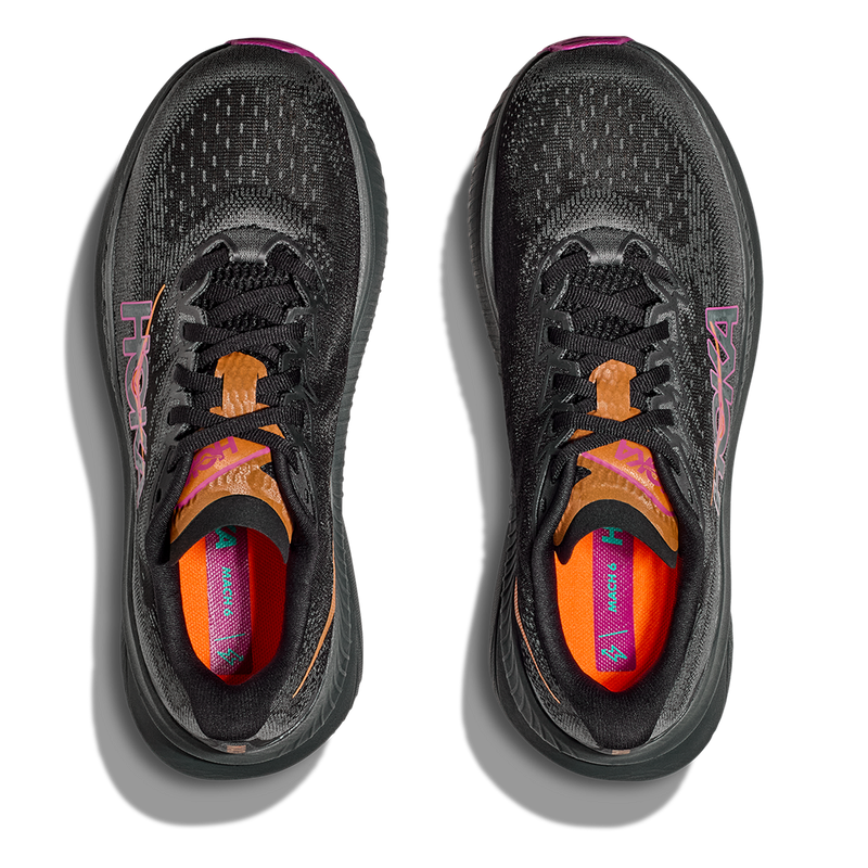 Hoka Mach 6 - Black - Fuchsia