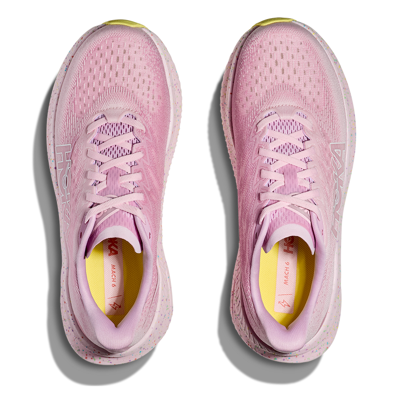 Hoka Mach 6 - Pink Twilight - Lemonade