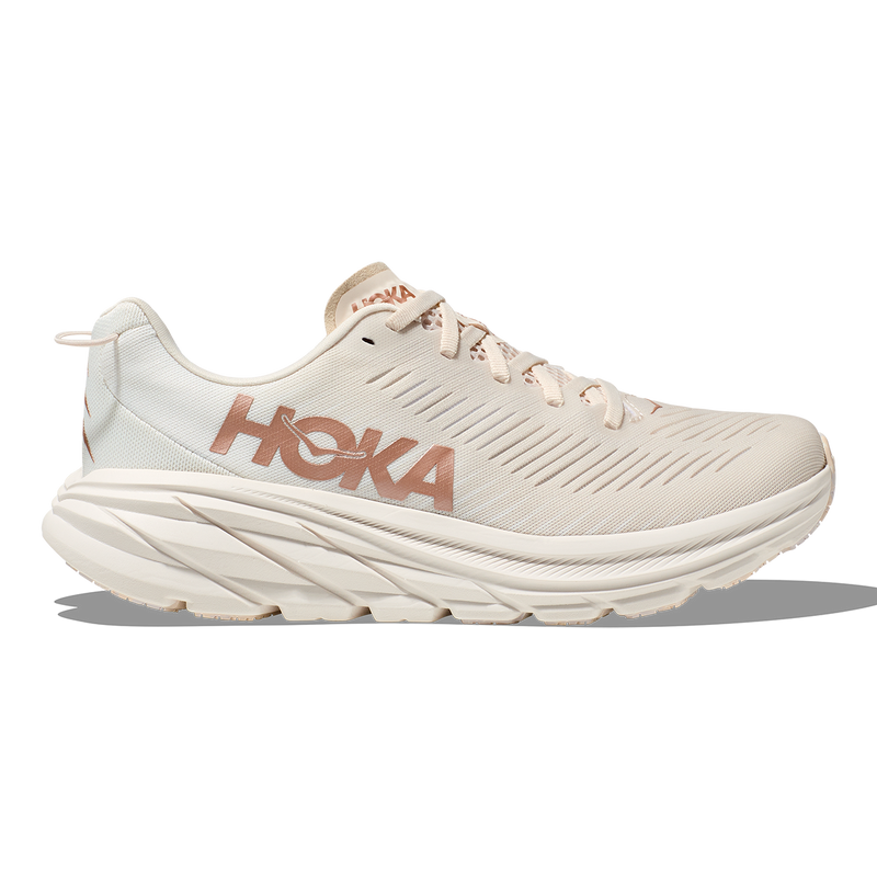 Hoka Rincon 3 - Eggnog - Rose Gold