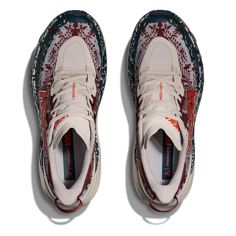 Hoka Speedgoat 6 - Putty - Blue Twilight