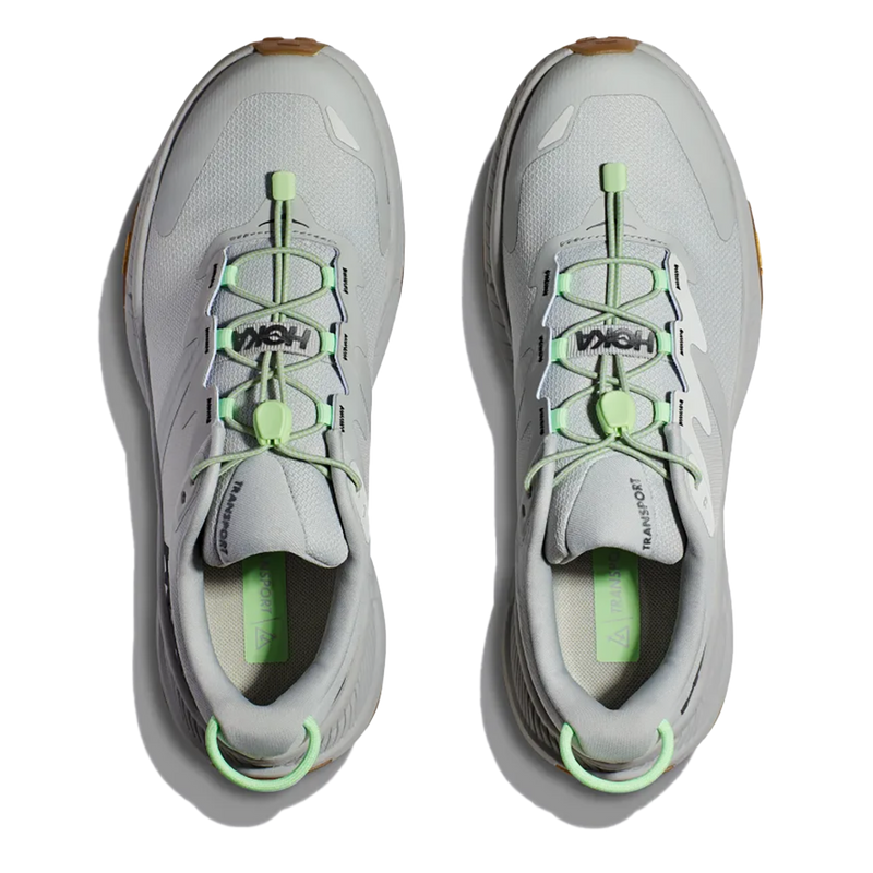 Hoka Transport - Harbor Mist - Lime Glow