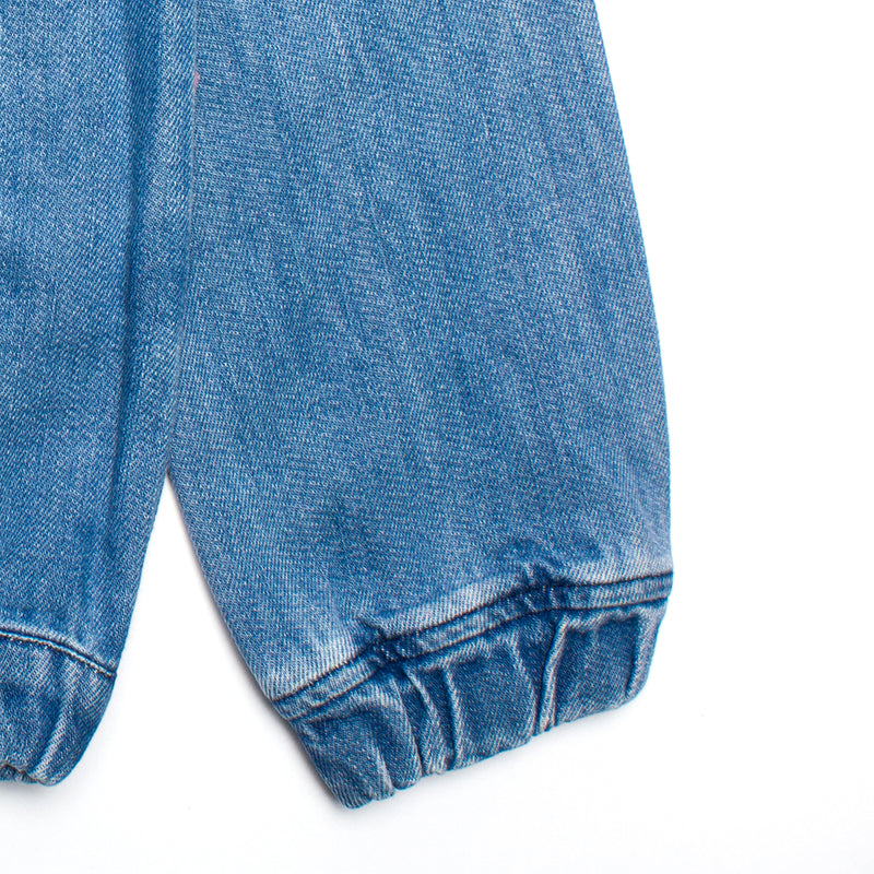 Dime Hooded Denim Bomber