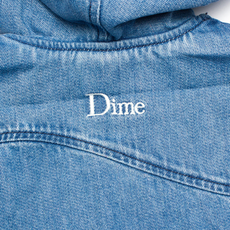 Dime Hooded Denim Bomber
