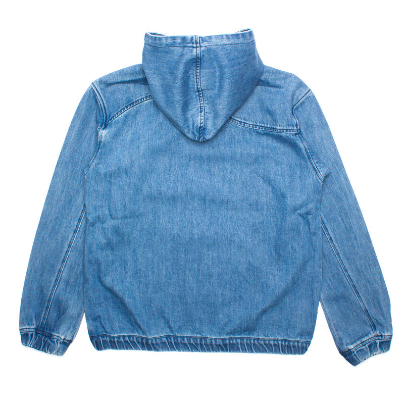 Dime Hooded Denim Bomber
