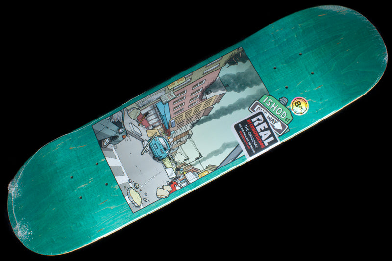 Ishod Nice Neighbor Teal Deck - 8.06"
