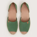 Isla - Green Suede