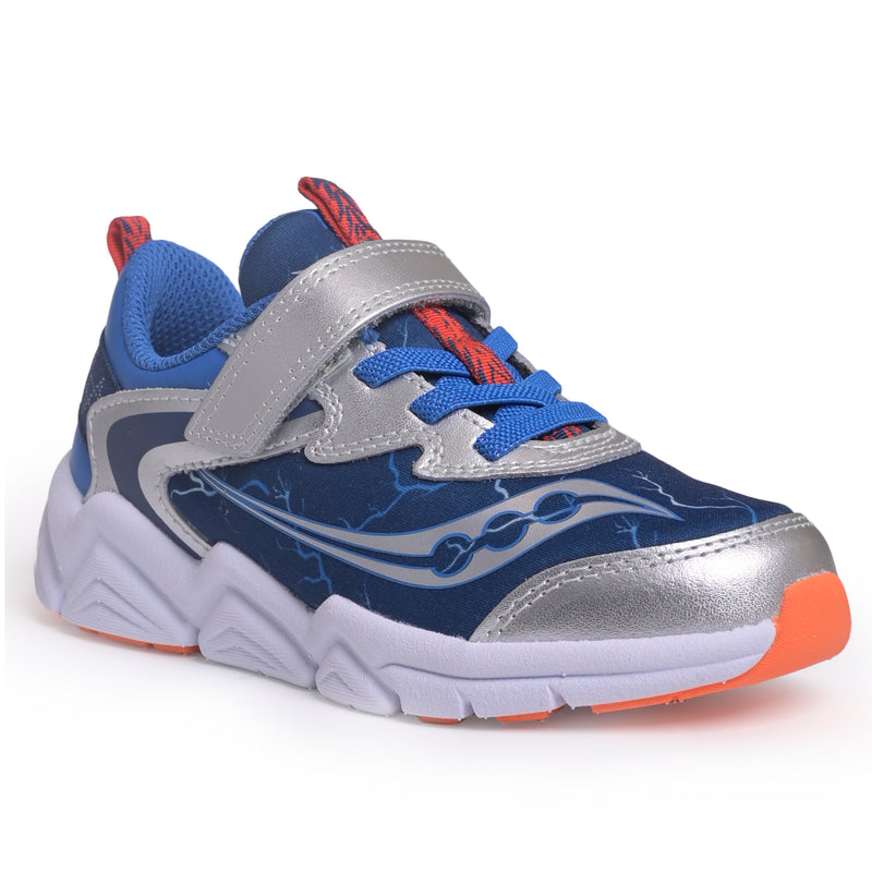 Kids Flash Le - Navy/Silver