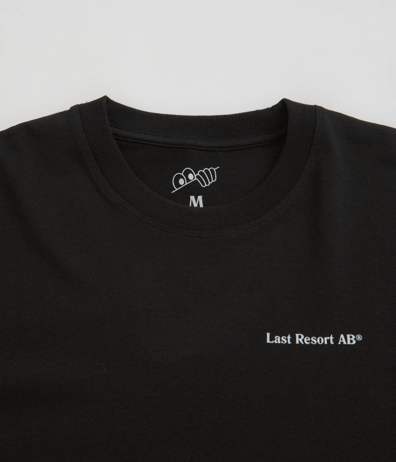 Last Resort AB Atlas Monogram Long Sleeve T-Shirt in Black and White