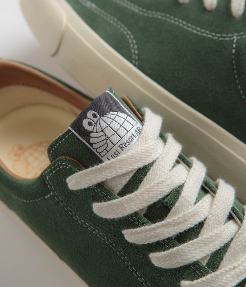 Last Resort AB VM003 Shoes in Elm Green and White