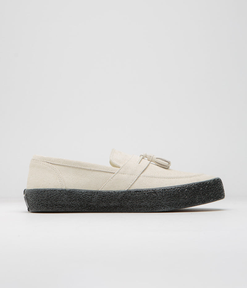 Last Resort AB VM005 Loafer Shoes in Cream and Black