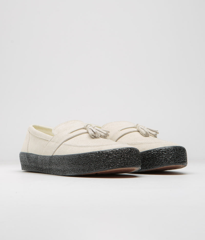 Last Resort AB VM005 Loafer Shoes in Cream and Black