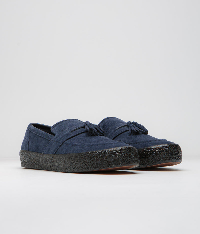 Last Resort AB VM005 Loafer Shoes in Dress Blues and Black