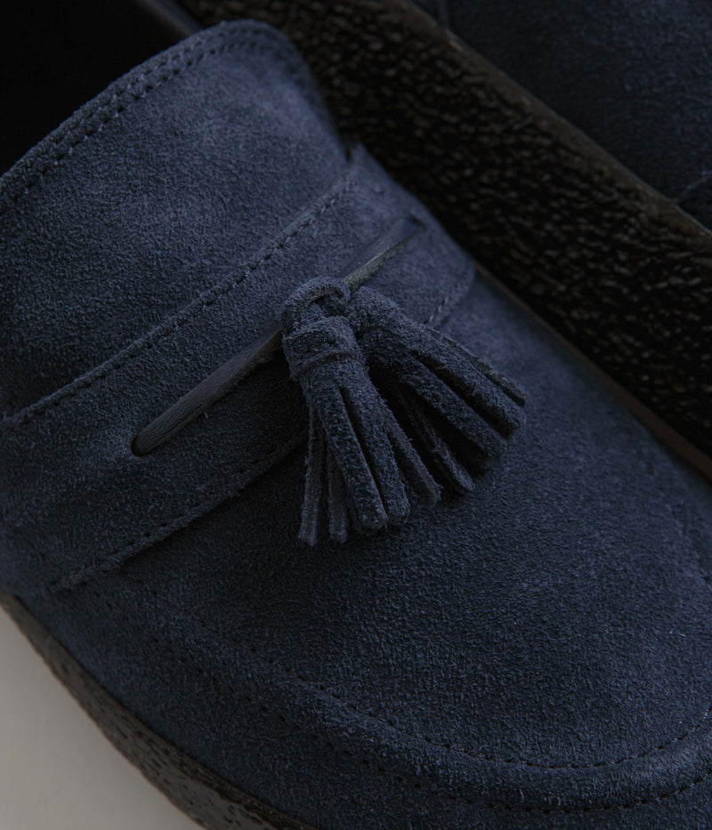 Last Resort AB VM005 Loafer Shoes in Dress Blues and Black