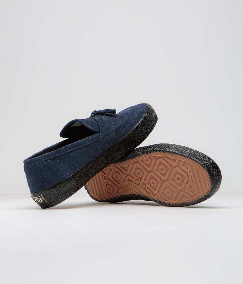Last Resort AB VM005 Loafer Shoes in Dress Blues and Black