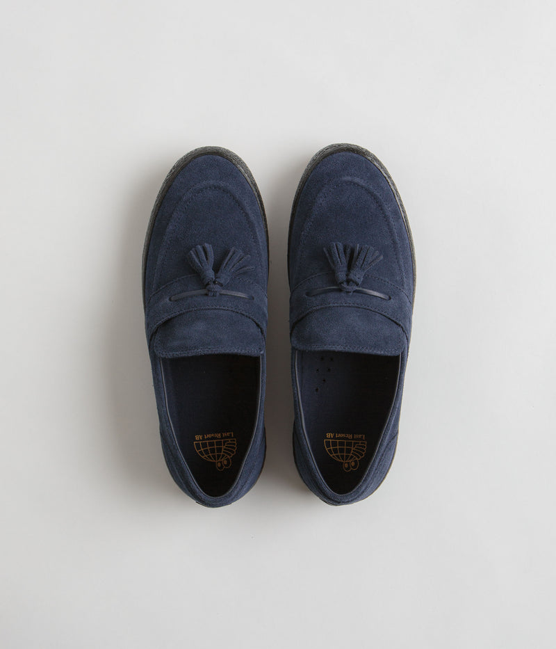 Last Resort AB VM005 Loafer Shoes in Dress Blues and Black