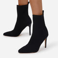 Lemonade GIULIANA Pointed Toe Ankle Sock Bootie