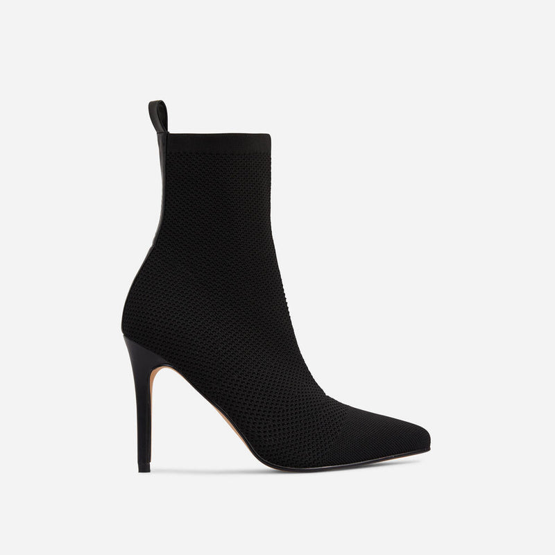Lemonade GIULIANA Pointed Toe Ankle Sock Bootie