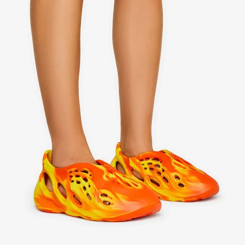 Lemonade Super-Bass Cut Our Detail Slip On Sandals