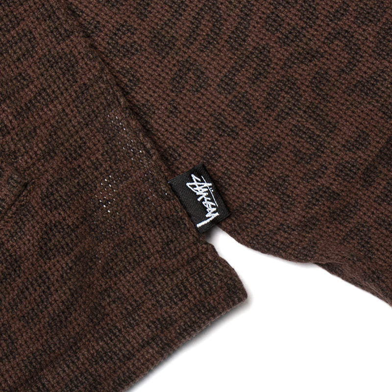 Stussy Leopard Mesh Zip Jacket