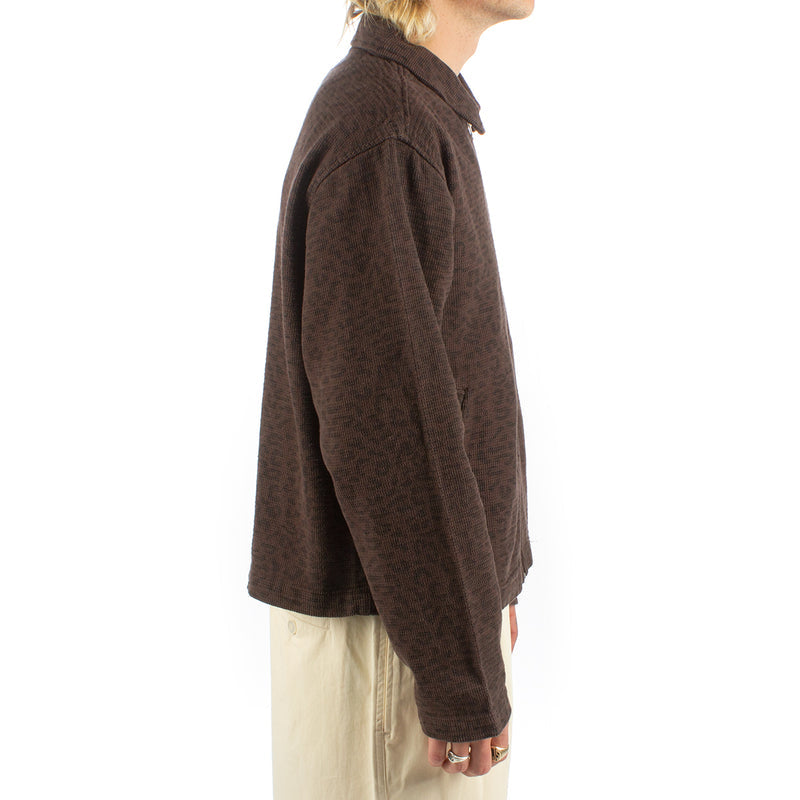 Stussy Leopard Mesh Zip Jacket