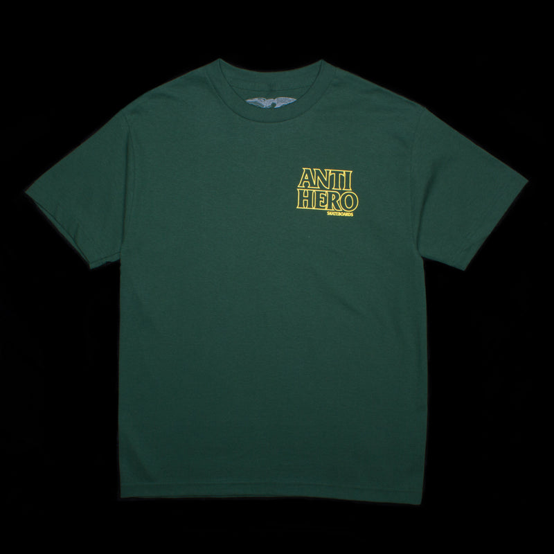 Anti-Hero Lil Black Hero Outline T-Shirt