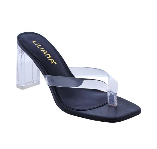 Liliana Aura-2 Clear Low Heels