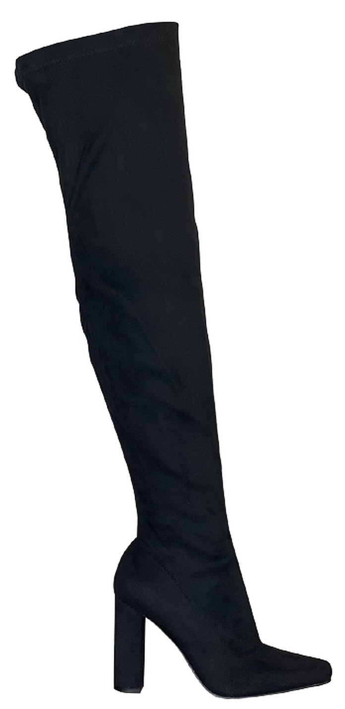 Liliana Bulgari-1 Thigh High Over Knee Stretchy Boots