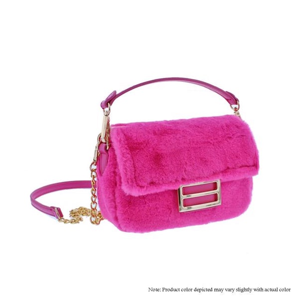 Liliana H-FLUFF Fur Fuzzy Clutch