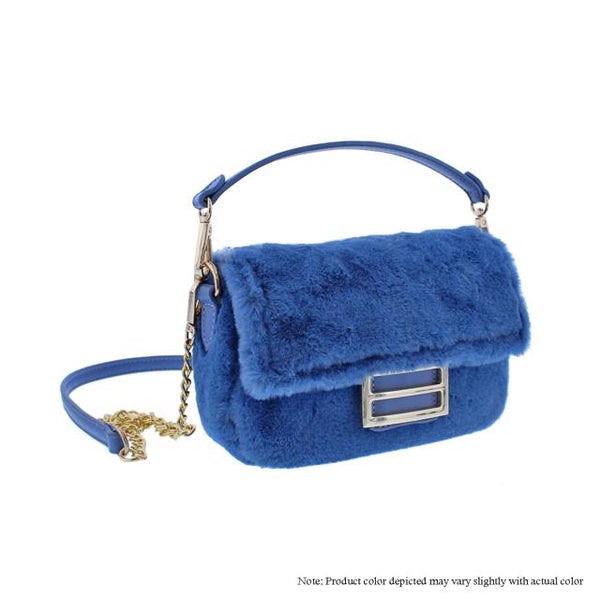 Liliana H-FLUFF Fur Fuzzy Clutch