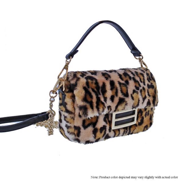 Liliana H-FLUFF Fur Fuzzy Clutch
