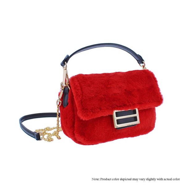 Liliana H-FLUFF Fur Fuzzy Clutch