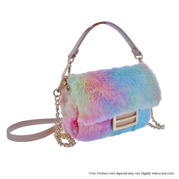 Liliana H-FLUFF Fur Fuzzy Clutch