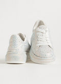 Liliana Kingdom-2 Rhinestone Sneakers White