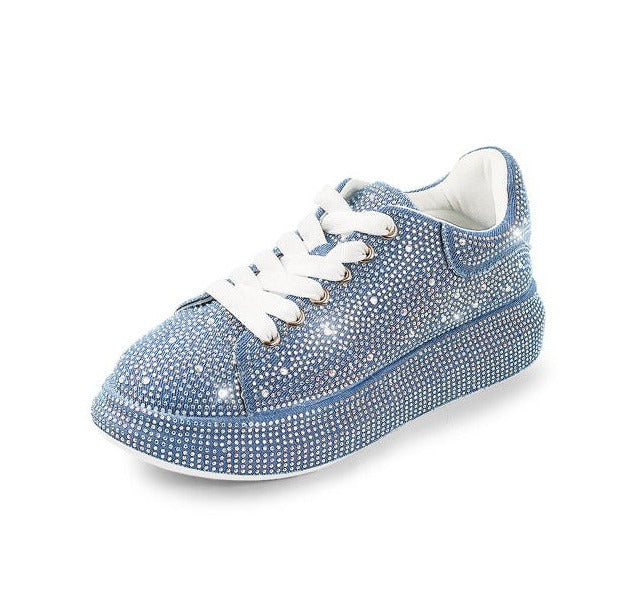 Liliana Kingdom-2 Rhinestone Sneakers