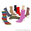 Liliana Resha-2 Clear Heel Bootie