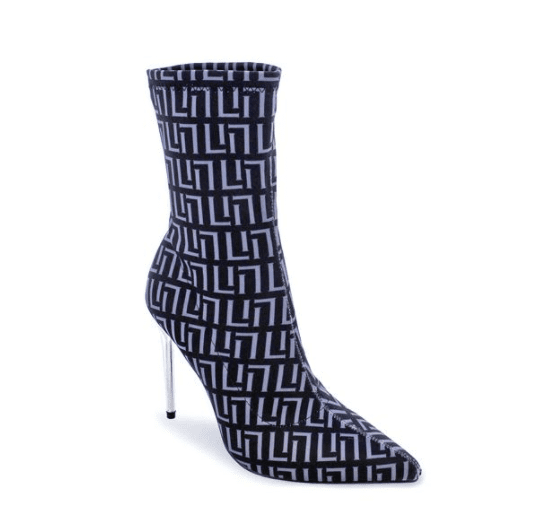 Liliana Resha-2 Clear Heel Bootie