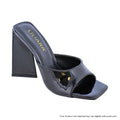 Liliana Tikka-1 Women's Chunky High Heel Slip on sandals