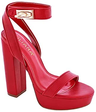 Liliana Yuko-77 Chunky Platform Heels