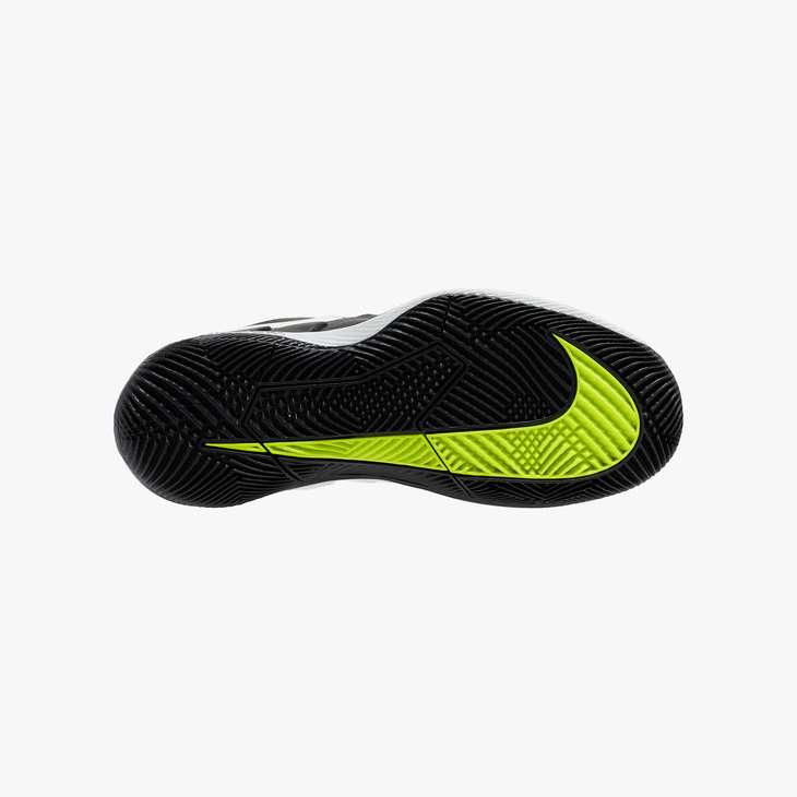 Little/Big Kids' Court Jr. Vapor X Little/Big Kids' Tennis Shoes In Black/White-Volt