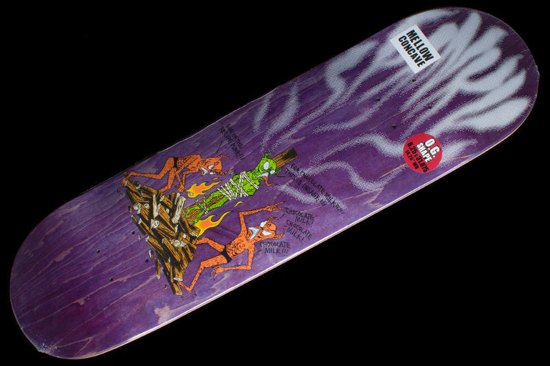 Long Wizardry Deck Purple 8.25"