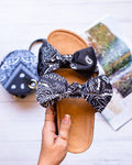 Mata Shoes Broadwalk-9 Slip On Bow Slides Sandals