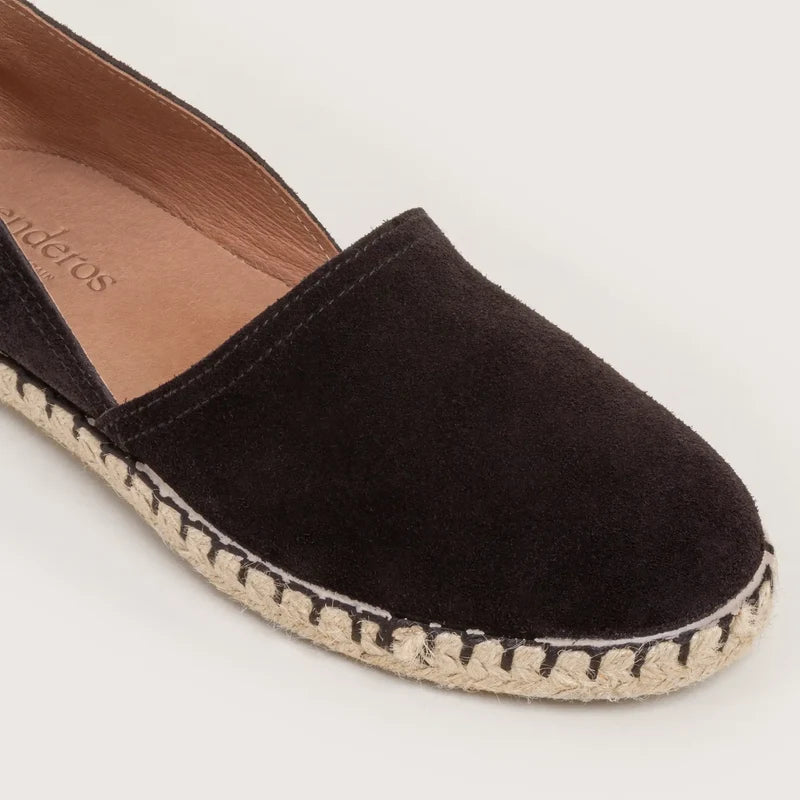 Maya - Black Suede
