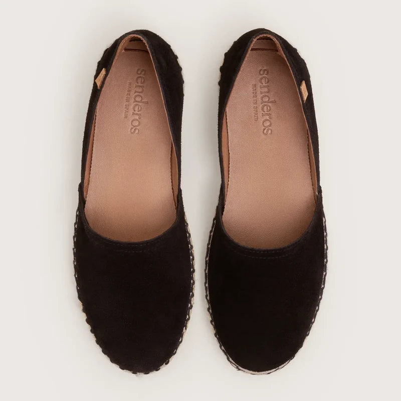 Maya - Black Suede