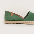 Maya - Green Suede