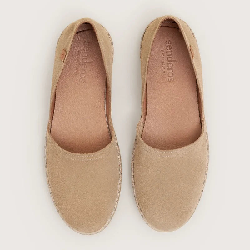 Maya - Taupe Suede