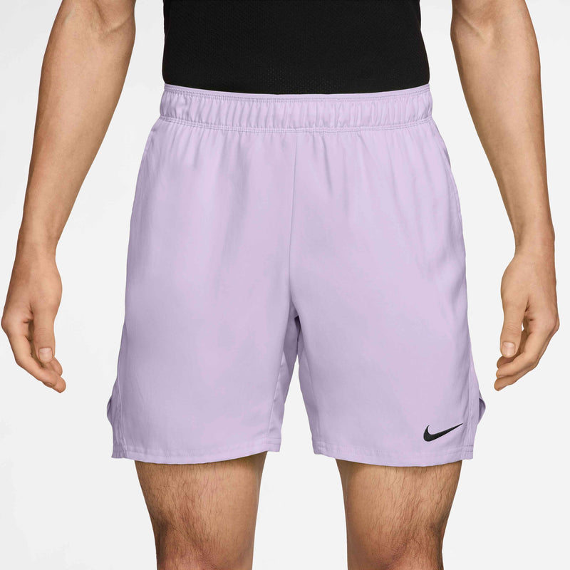 Men's Club French Terry Flow Shorts in Violet Mist/Black