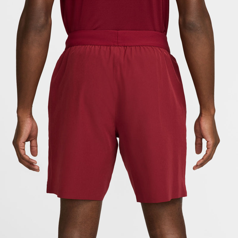 Men's Court Advantage Dri-FIT 6" Tennis Shorts in Team Red/White